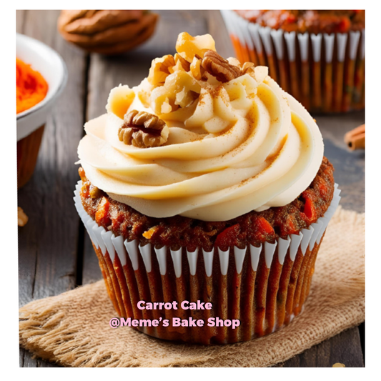 Carrot Cake (6 Cupcakes)